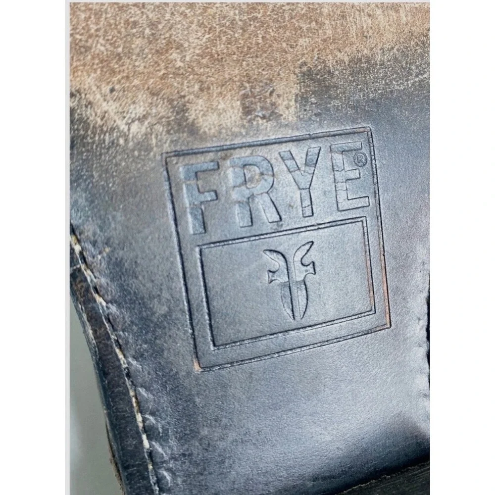FRYE Billy Urban Cowboy Shooties Distressed Western Ankle‎ Boots 6.5